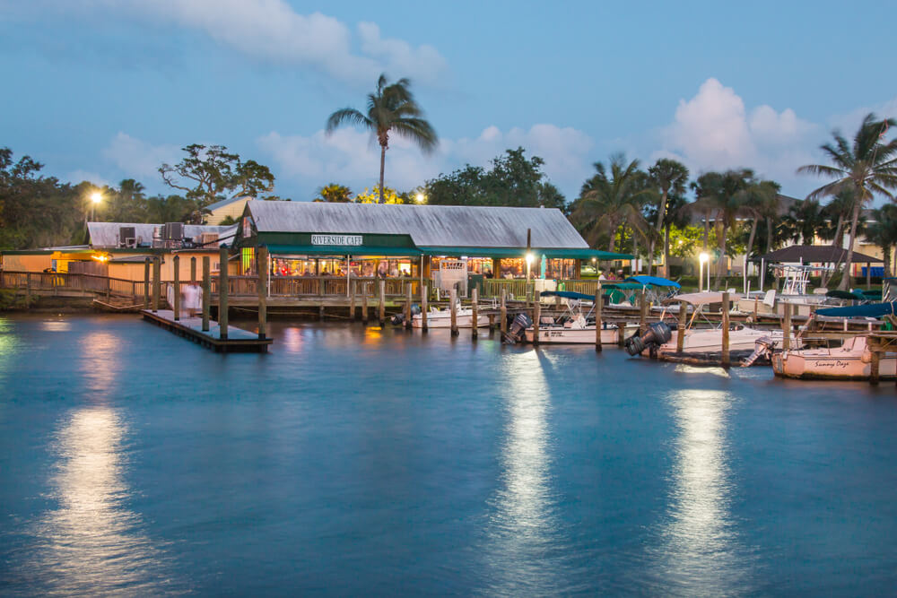 waterside café in vero beach florida