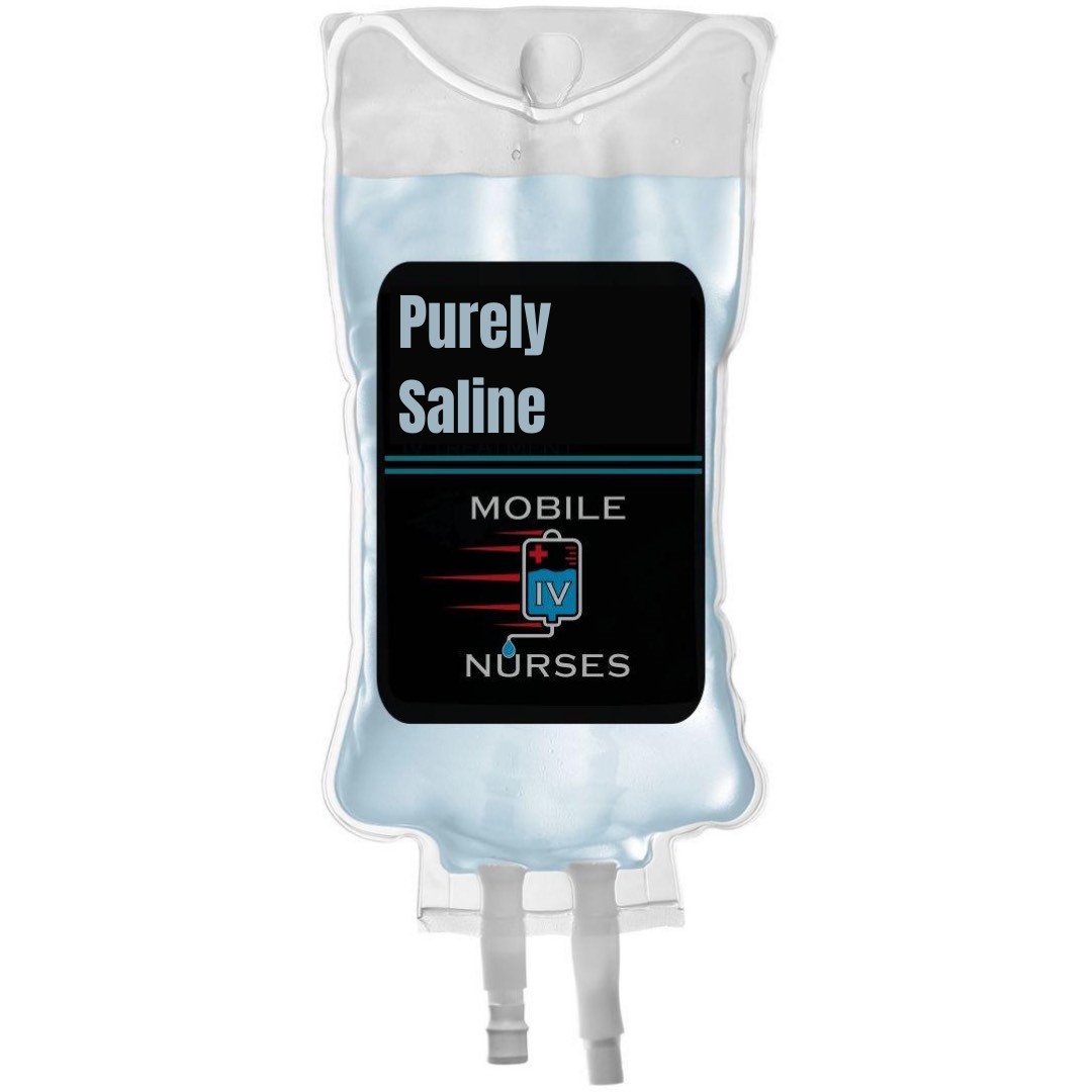 Purely Saline Iv Therapy Package And Pricing