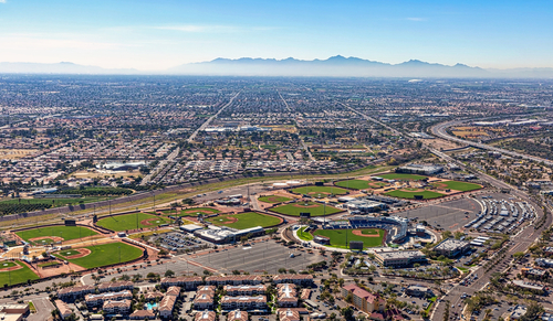 Peoria, AZ IV Therapy Service Area